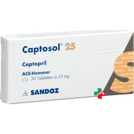 Captosol 25 mg 30 tablets