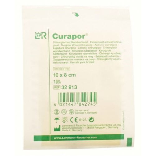 CURAPOR CHIR WUNDVER 10X8CM