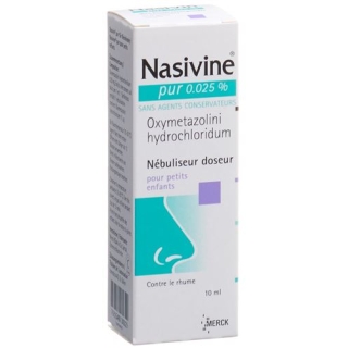 Nasivin Pur 0.025% 10 ml Dosierspray