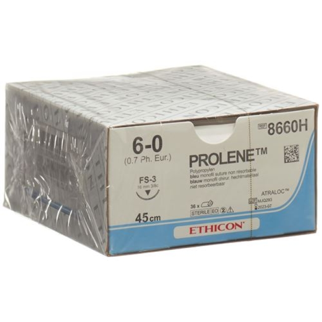 PROLENE 45CM BLAU 6-0 FS-3