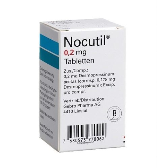 Nocutil 0.2 mg 30 tablets Nocutil 0.2 mg 30 tablets