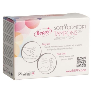 Beppy Soft Comfort Tampons Dry ohne Faden 8 штук