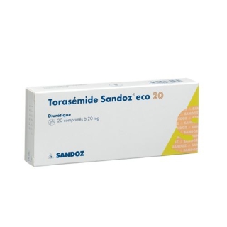 Torasemid Sandoz ECO 20 mg 100 tablets