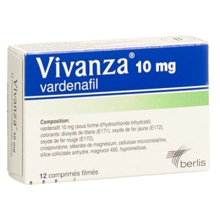 Vivanza 10 mg 12 filmtablets