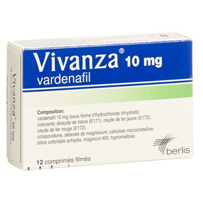 Vivanza 10 mg 12 filmtablets