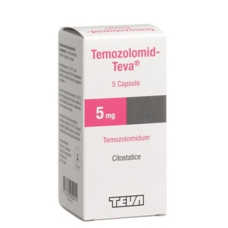 TEMOZOLOMID TEVA KAPS 5MG