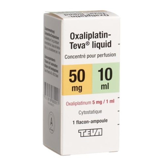 OXALIPLATIN TEVA 50MG