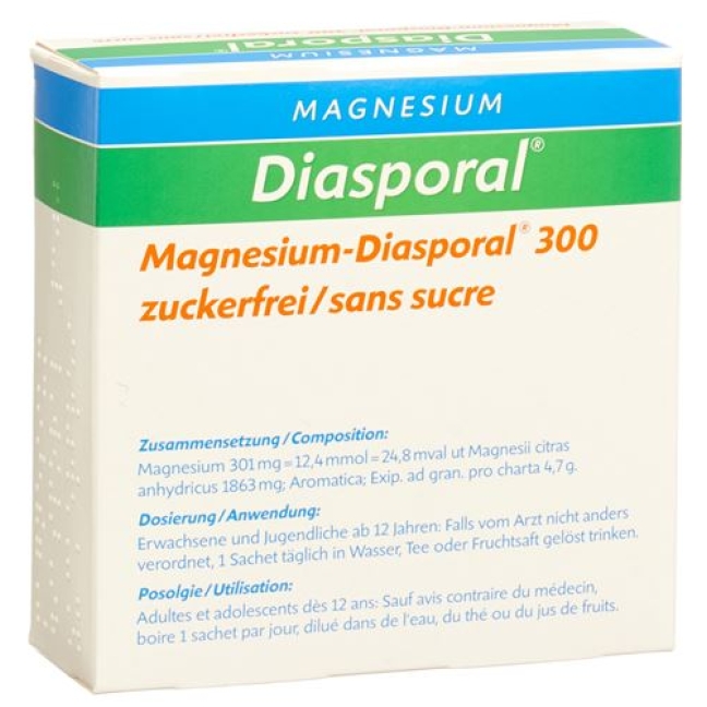 MAGNESIUM DIASP 300MG ZUCKERFR