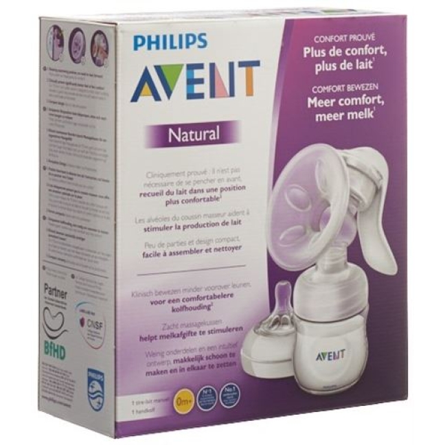 Avent Philips Handmilchpumpe Komfort Natural