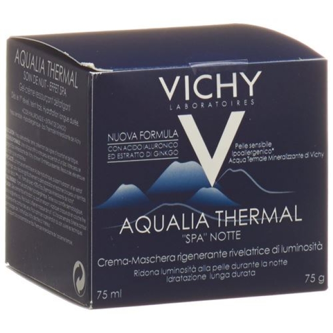 Vichy Aqualia Thermal Nacht Spa 75мл