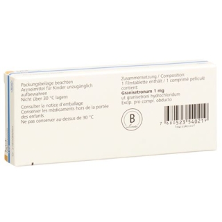 Kytril 1 mg 2 tablets