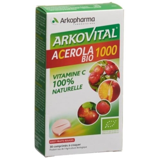 Acerola Bio 1000 жевательные таблетки 30 штук