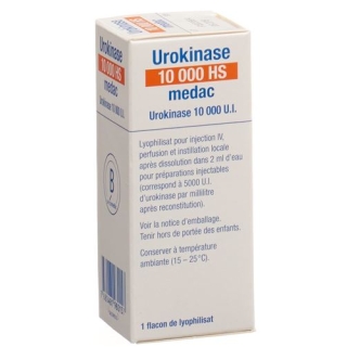 Urokinase Hs Medac 10000 E 