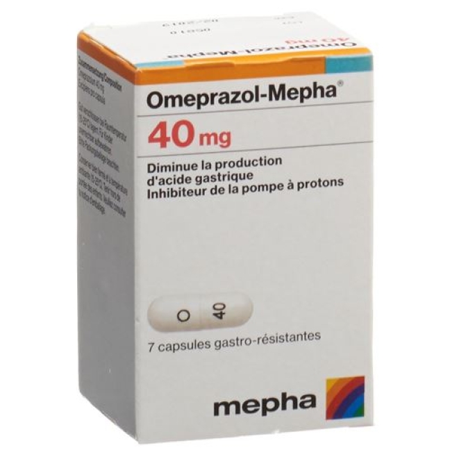 Omeprazol Mepha 40 mg 98 Kaps