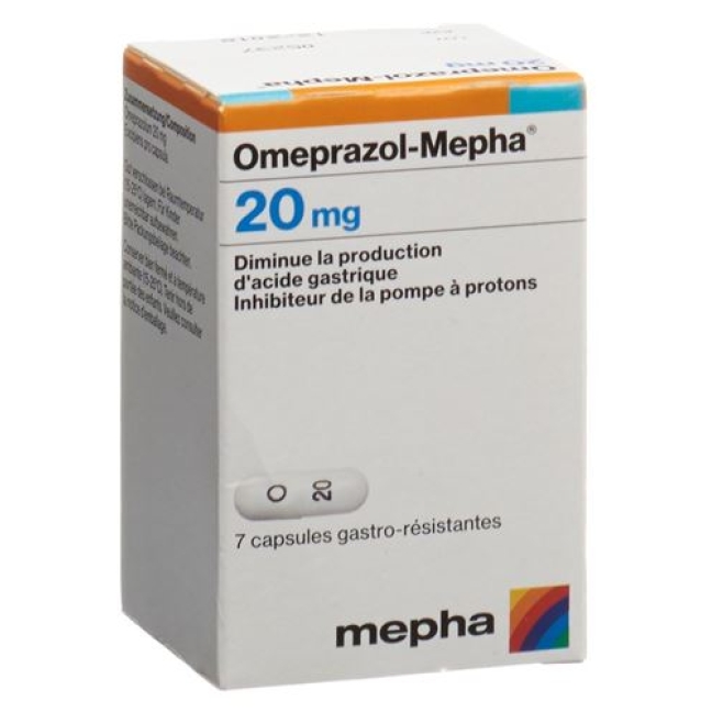 Omeprazol Mepha 20 mg 56 Kaps