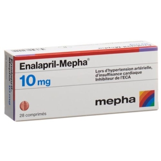 Enalapril Mepha 10 mg 28 tablets