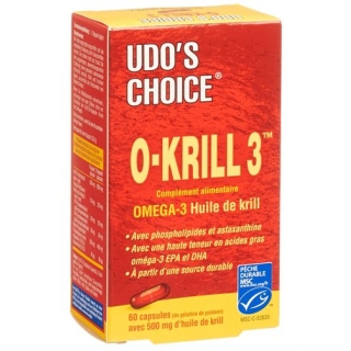 Udos Choice O-krill 3 Licaps 60 штук