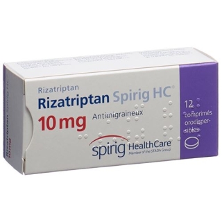 Rizatriptan Spirig 10 mg 12 Schmelztablets