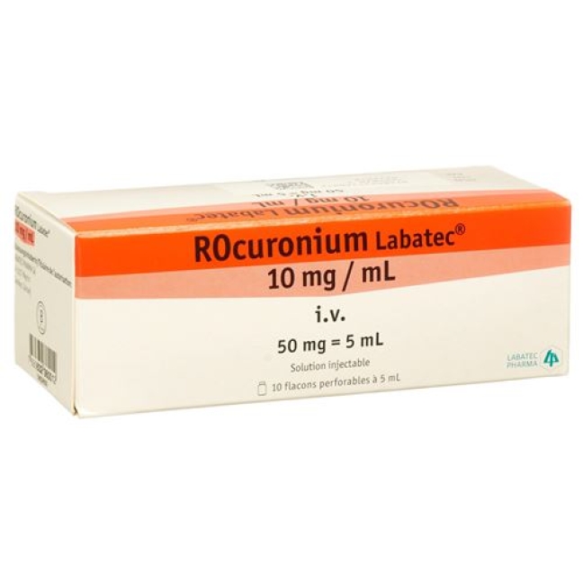 ROCURONIUM LABATEC 50MG INJ KK