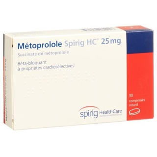 Metoprolol Spirig Retard 25 mg 30 filmtablets