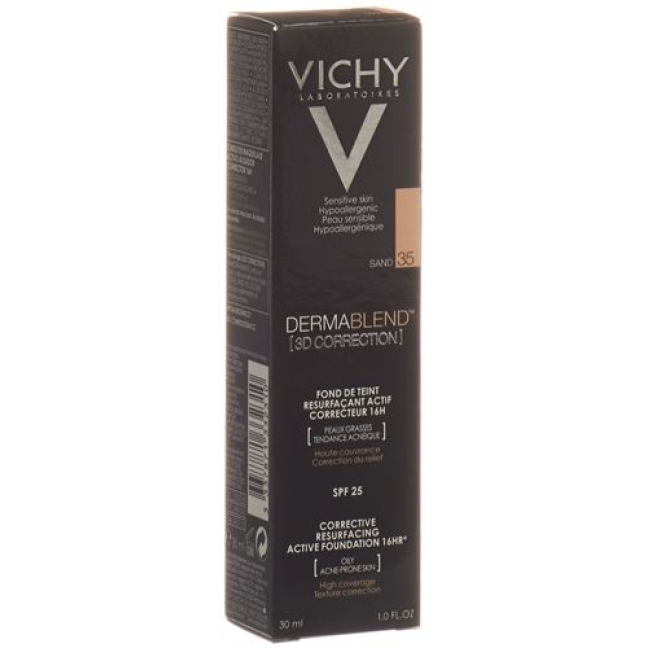 Vichy Dermablend 3D Correction 35 Sand 30мл