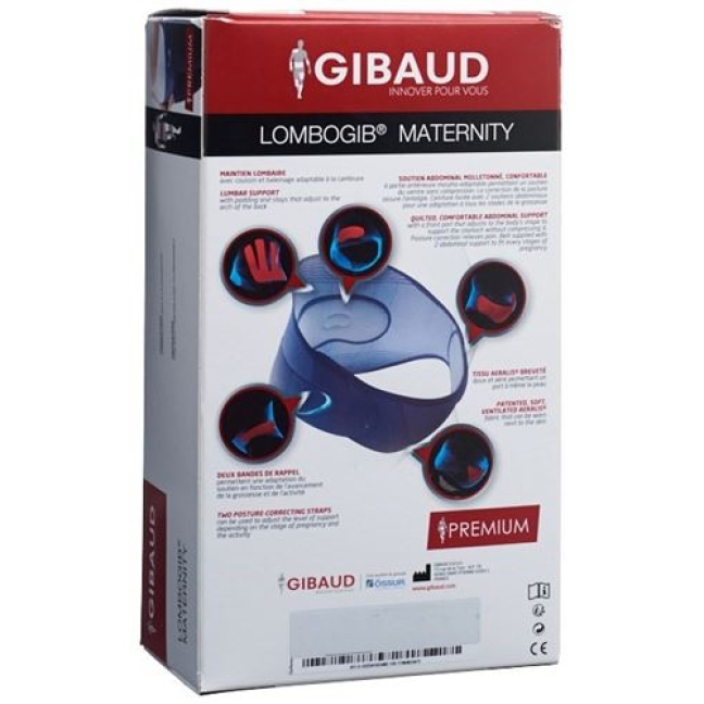 GIBAUD LOMBO MATERNITY BLAU