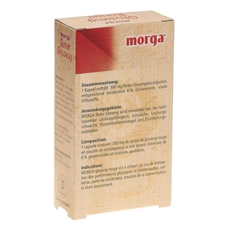 Morga Roter Ginseng в капсулах 30 штук