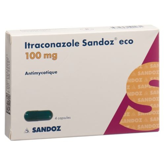 ITRACONAZOL SANDOZ ECO 100