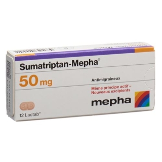 SUMATRIPTAN MEPHA 50MG