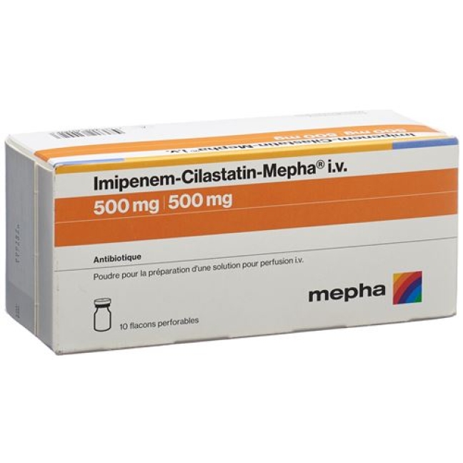 IMIPENEM-CILASTATIN 500/500MG