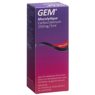 GEM MUCOLYTICUM SIRUP