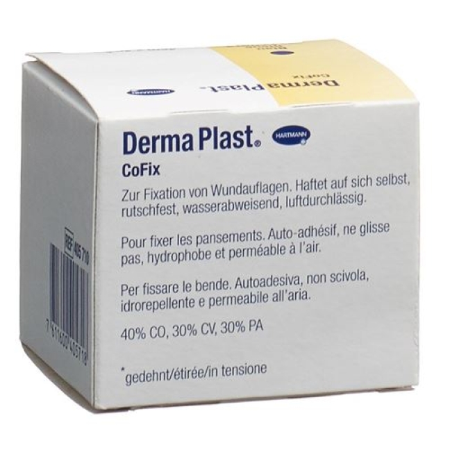 Dermaplast Cofix марлевый бинт 4смx4m Blau