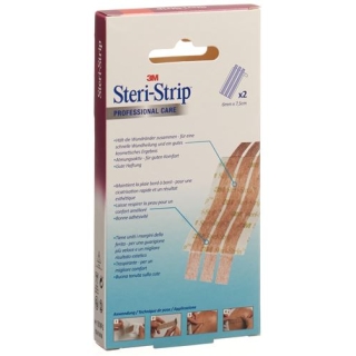 3M Steri Strip Elastisch 6x75мм Naturfarben 3x 50 штук