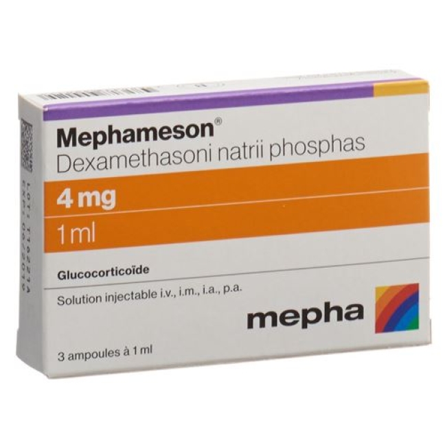 Mephameson 4 mg/ml 3 Ampullen je 1 ml