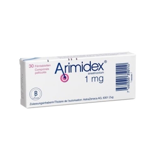 Arimidex 1 mg 100 tablets