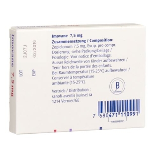 Имован 7,5 мг 30 таблеток  Имован 7,5 мг 30 таблеток