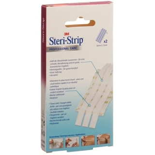 3M Steri Strip 6x75мм Weiss Verstarkt 2x 3 штуки