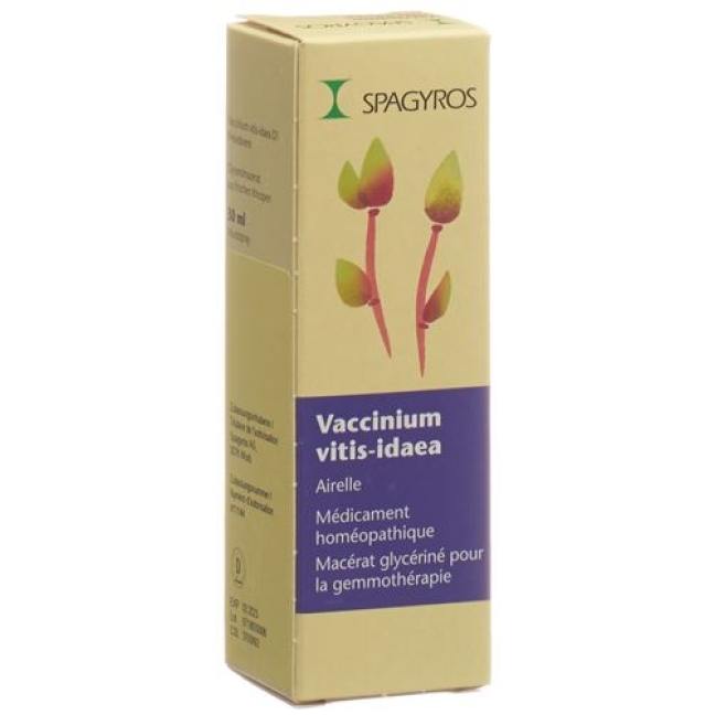 Spagyros Gemmo Vaccin Vit Idaea Glyc Maz D 1 30мл