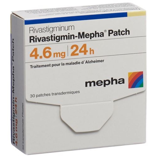 RIVASTIGMIN MEPHA PATCH 4.6MG