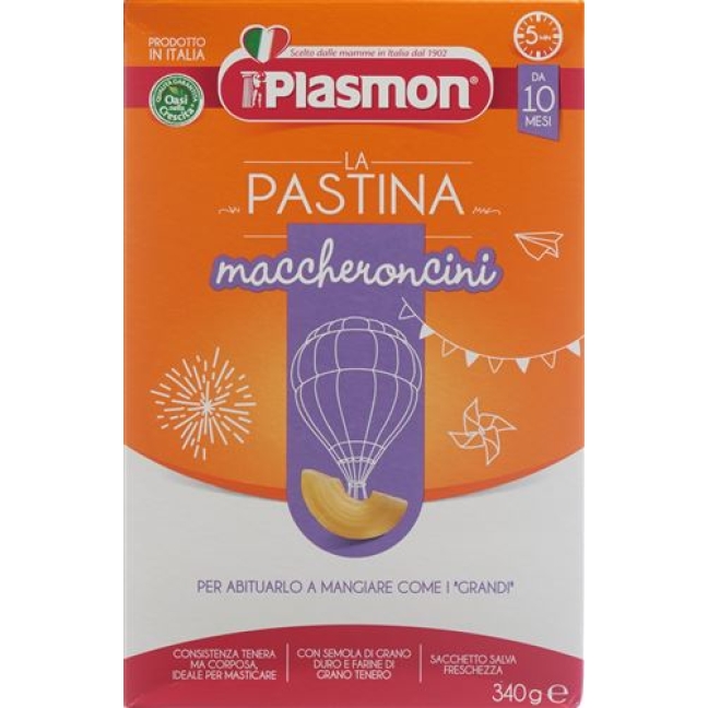 Plasmon Pasta Maccheroncini 340г