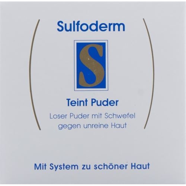 Sulfoderm S Teint Puder 20г