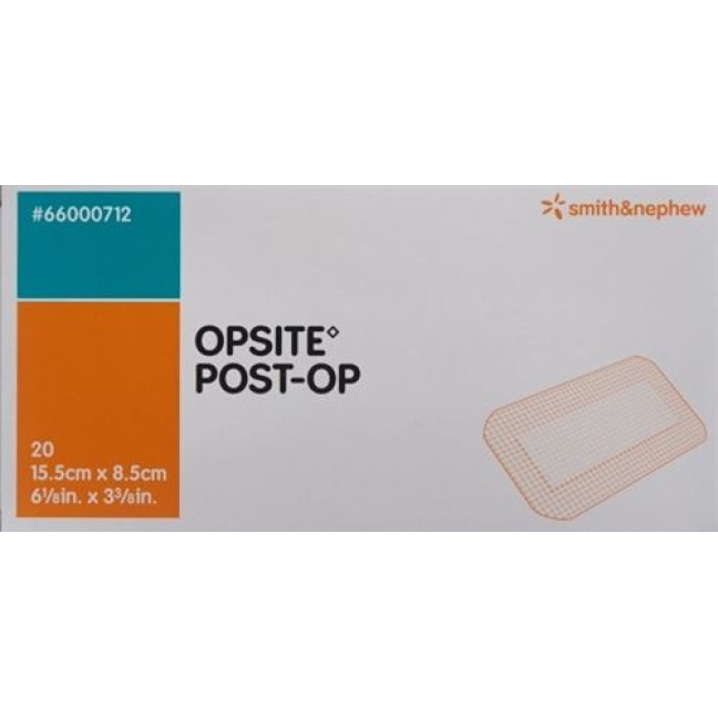 Opsite Post OP Folienverband 15.5x8.5см стерильный 20 пакетиков