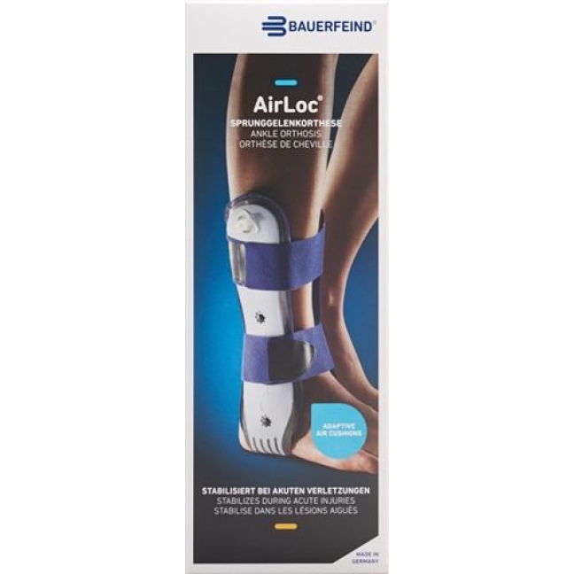 AirLoc Stabilorthese Oberes Sprunggelenk Links Titan