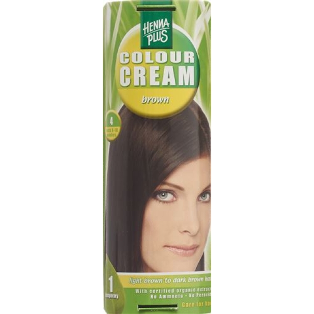 Henna Plus Colour крем 4 Braun 60г