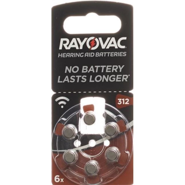 RAYOVAC BATT HOERGE 1.4V V312