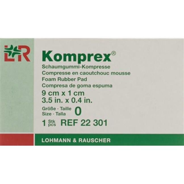 Komprex Schaumgummi Kompressen 9см x 1см