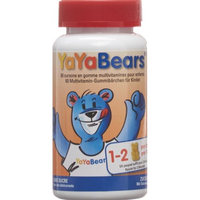 Yayabears Multivitamin 60 Gummibaren