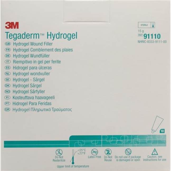 3M Tegaderm Hydrogel 10x 15г