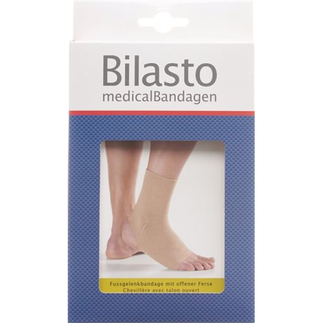 Bilasto Fussgelenkbandage Ferse Geschlossen размер L Beige