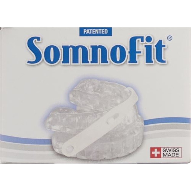 Somnofit Kiefer Orthese Schnarchen und Apnoe